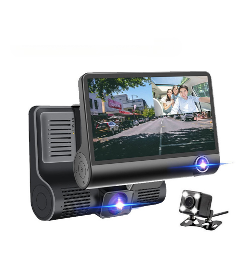 PUGTOP Kamera Mobil Dashcam Front Cabin 4 Inch 960p - PG32